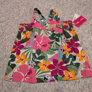 3 for $15 Bundle - BNWT Gymboree Colorful Tropical Print Tank Top 12-18 Months
